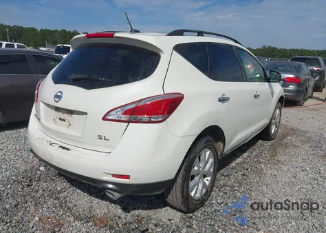 2011 Nissan Murano Sl из США, поврежденный, VIN JN8AZ1MU1BW060709
